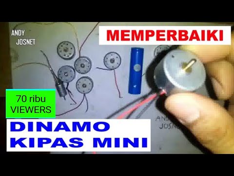 Cara Memperbaiki Kipas Portable Mini Youtube