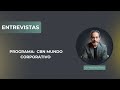 CBN Mundo Corporativo Entrevista com Frederico Porto - Parte 1