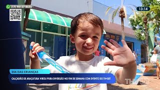 Thsbt Faz Evento Do Dia Das Crianças No Calçadão De Araçatuba