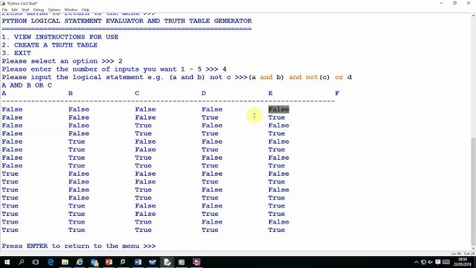 Truth Table Generator Java Code | Cabinets Matttroy