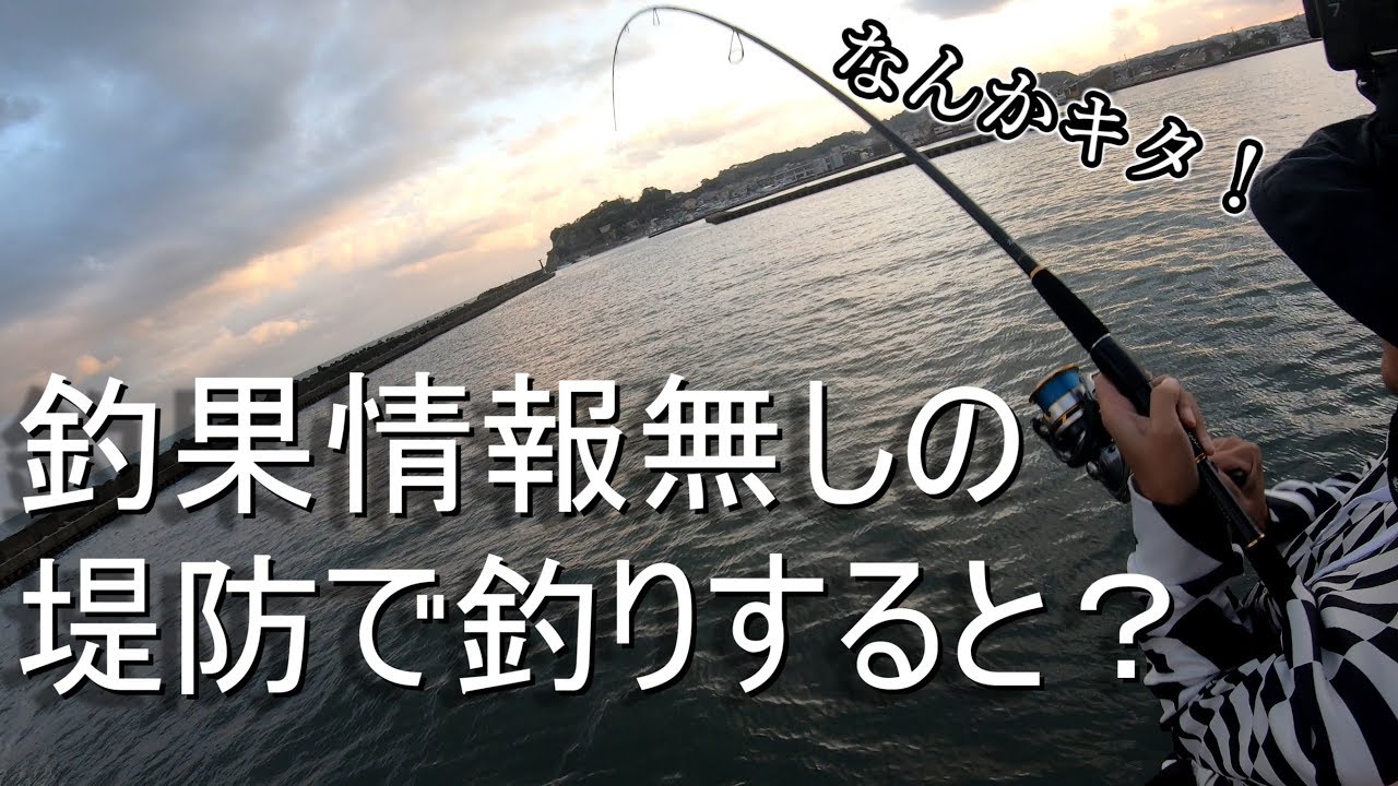 釣果情報が一切無い堤防でショアジギングするとこうなります 千葉編 Youtube