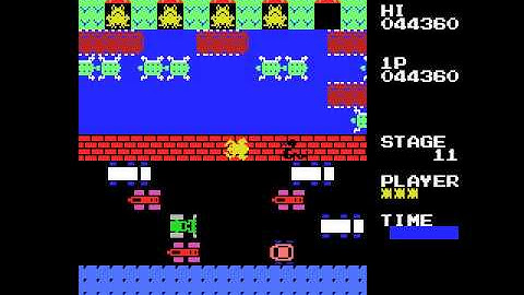 Frogger (MSX) - 15 stages