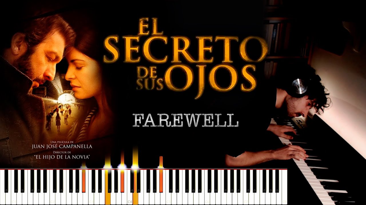 The Secret in Their Eyes - Farewell (Piano Cover) - YouTube