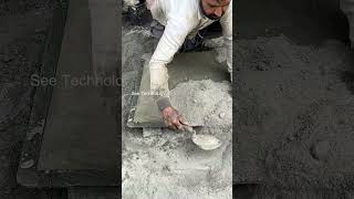 Cement Projects Craft #Seetechnology #Cementprojects #Ytshorts #Satisfying #Dye