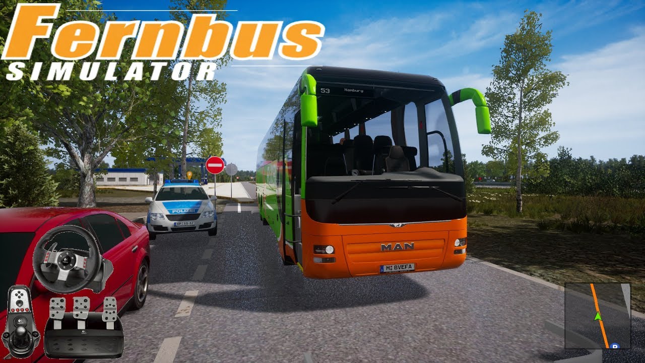 Fernbus Coach Simulator Route 53 Berlin To Hamburg Youtube
