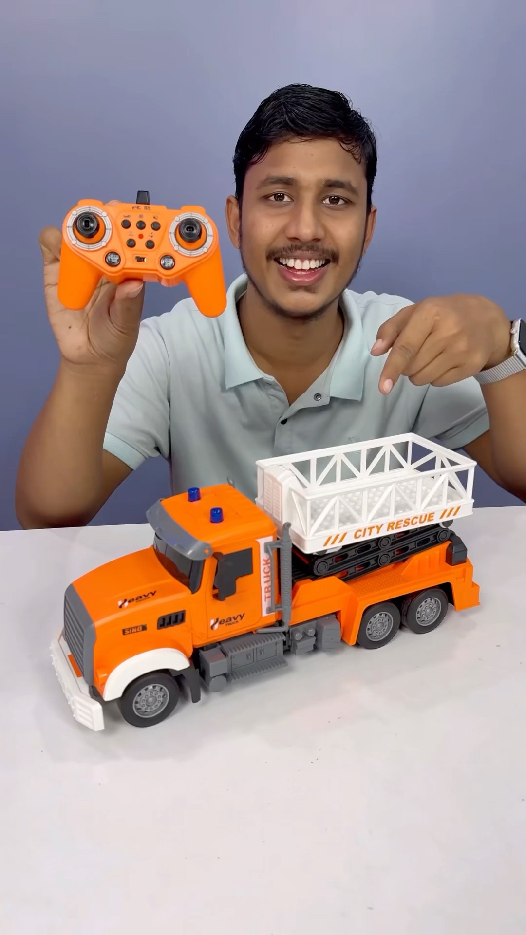 Remote control City Rescue Truck