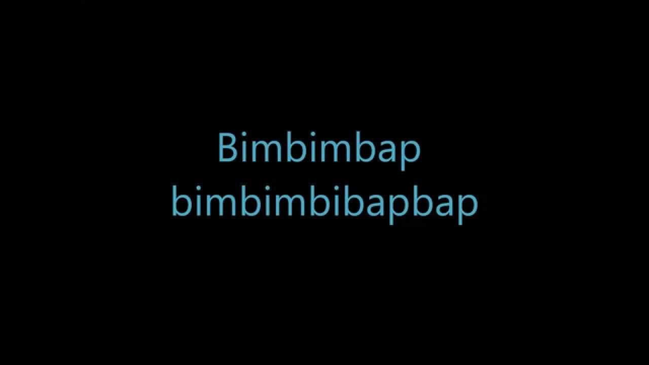 Bibimbap Lyrics (PBB All In) Bibimbap Lyrics (PBB All In)