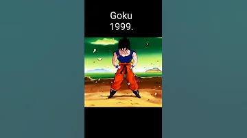 Evolution of Goku. (animation)