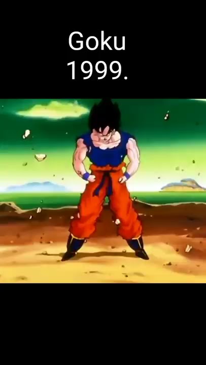 Evolution of Goku. (animation)