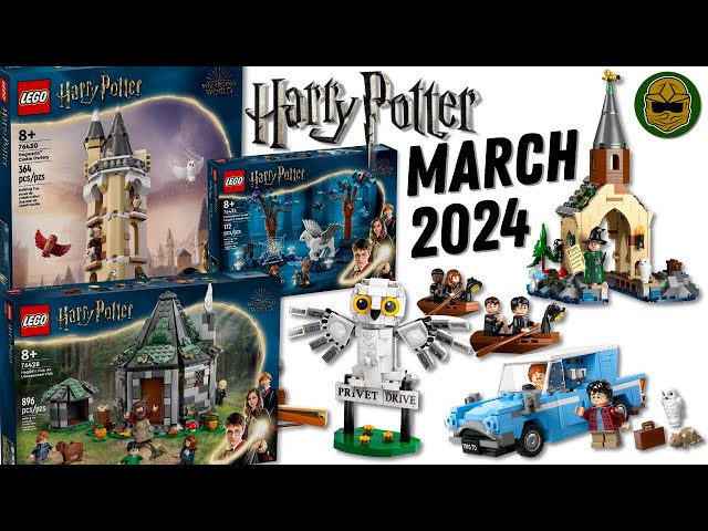 LEGO Harry Potter 2024: Hagrid's Hut, Owlery & more revealed