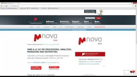 Installing MyData, the Mnova database environment for single scientists