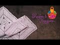 СУПЕР ПРОСТАЯ КАЙМА КРЮЧКОМ для пледов, скатертей, салфеток ПОШАГОВО