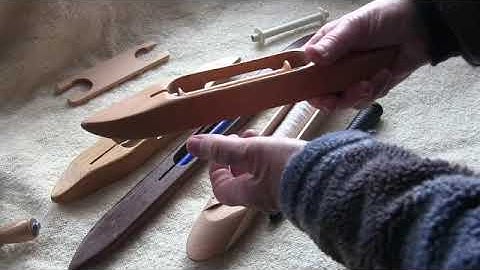 Winding shuttles, bobbins, pirns and quills for weaving