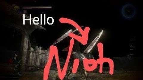 Nioh 2- All Yokia weapons speaks to you/ ENGLISH