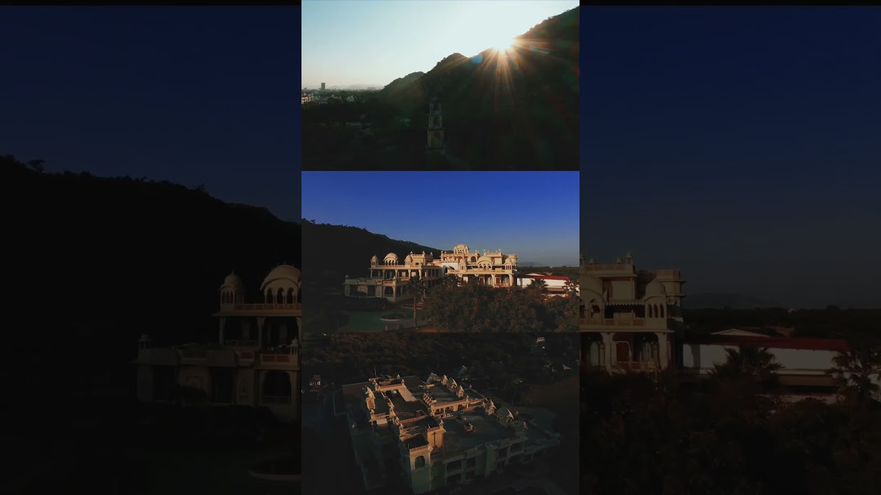 Rajasthan, Drone aerial view