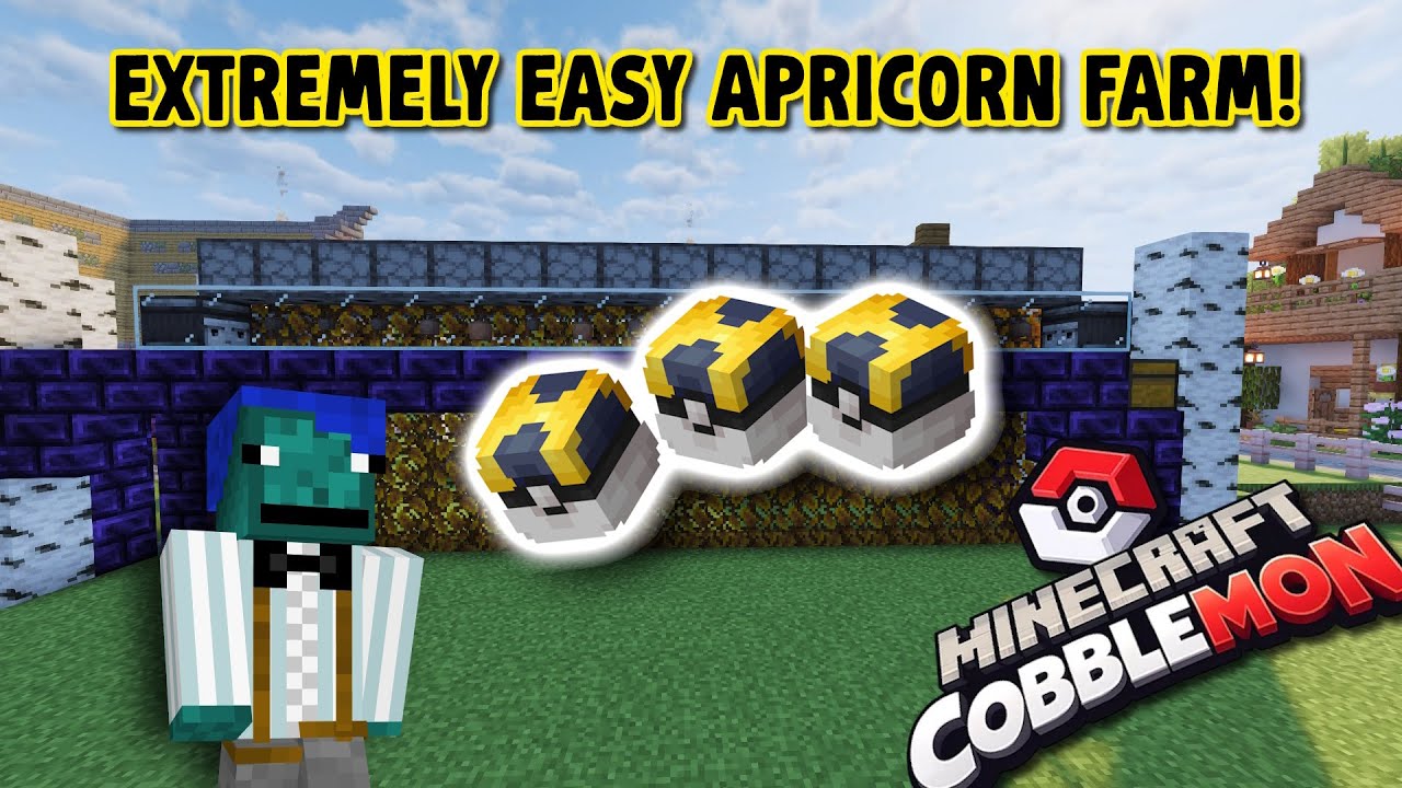 Unlimited Pokeball Farm in Minecraft Cobblemon