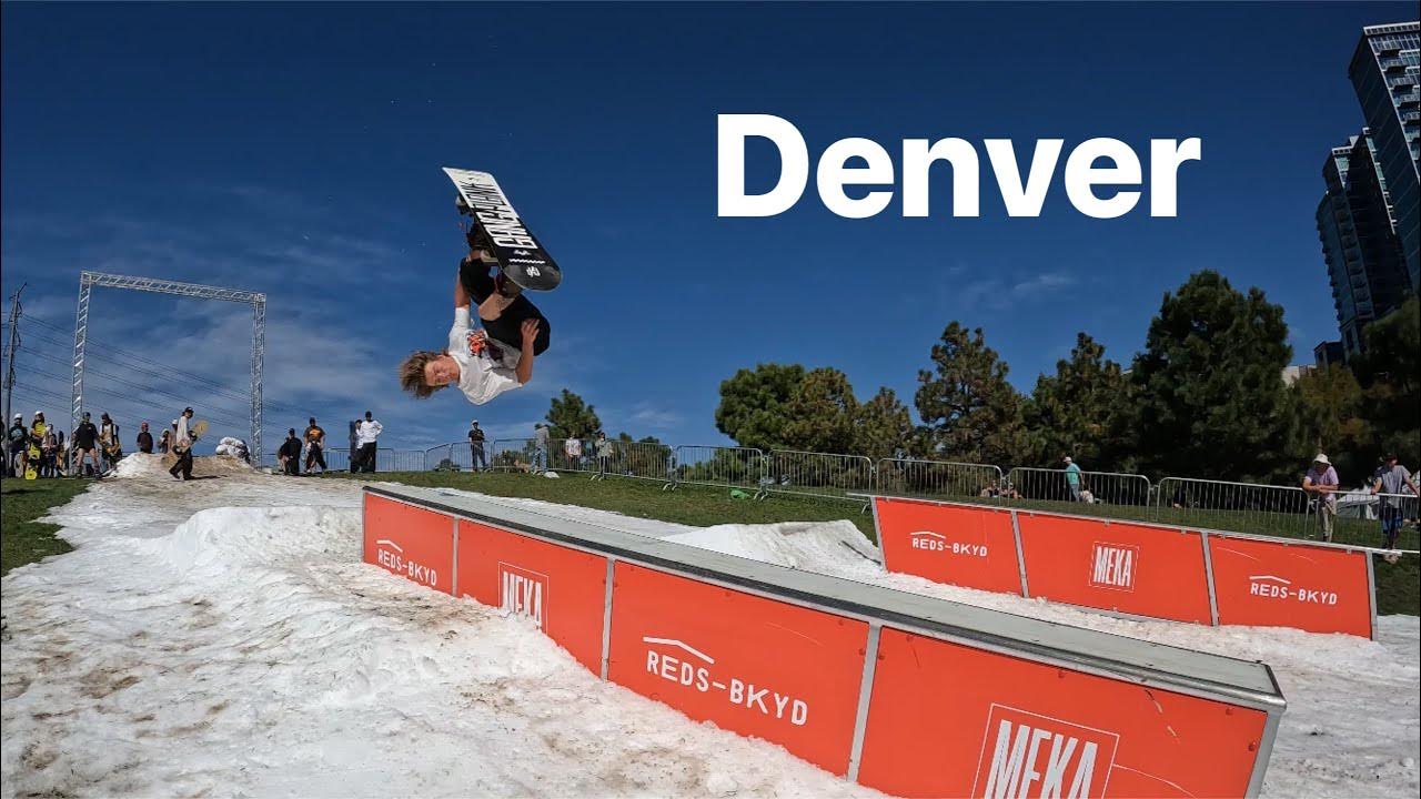 Snowboarding Denver in September snowboard YouTube