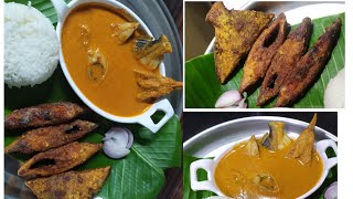 अस्सल मालवणी पध्दतीने पापलेट रस्सा | पापलेट फिश  फ्राय | Pomfret fish curry | Pomfret fish fry