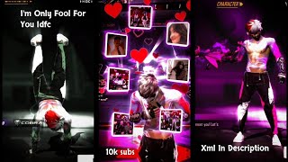 Im Only Fool For You Idfc Preset Alight Motion Xml 