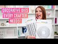 Decorative Dies Every Crafter Needs! Livestream Party! | This event was pre-recorded