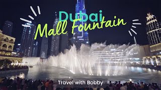 Dubai Fountain Show 🇦🇪 | The Magic Night of Dubai