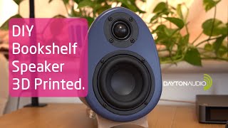 My Best DIY Desktop / Bookshelf Speakers Powered by Daytone Audio with a Custom 3D Printed Enclosure