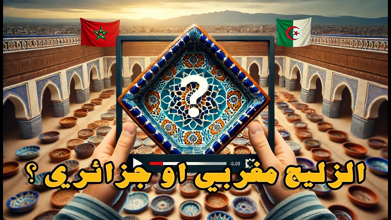 إكتشفنا طريقة صناعة الزليج البلدي المغربي - الأغلى و الأصعب بالعالم