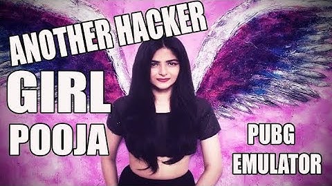 POOJA PUBG HACKER | ANOTHER GIRL USING HACK AFTER ROG STREAM , ROWDY GAMING , HIND GAMING HACKER