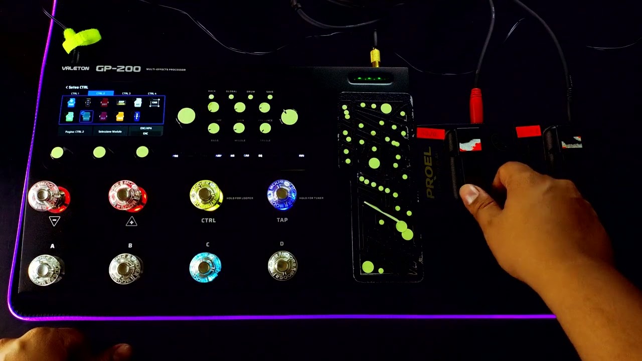 Valeton GP - 200 - Agregar Pedales de Control Externos - YouTube