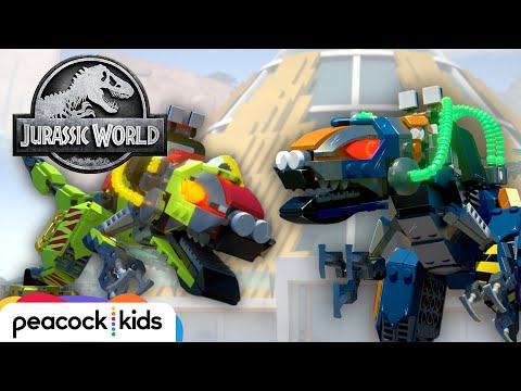 LEGO Jurassic World attractions. 