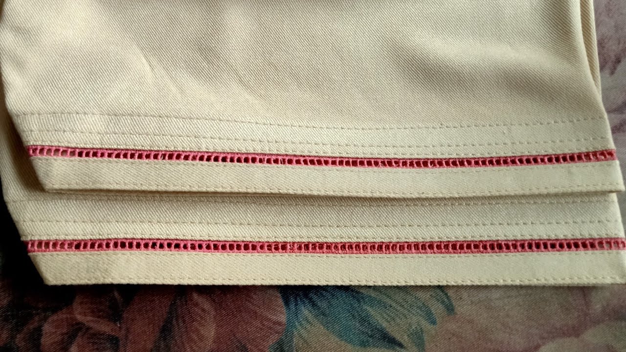 Ladies Shalwar jali Wala pancha bhot hi asan treeka pancha design irfan