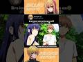 Bro knows where his eyes on🤣 || Funny anime moment || #anime #funnyanime #shorts
