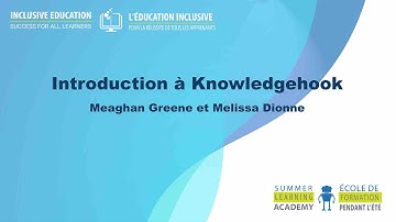 Introduction à Knowledgehook