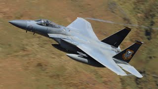 F-15C 493FS GRIM REAPERS FINALE IN THE MACH LOOP + SPECIAL TAIL FIRST TIME (4K)