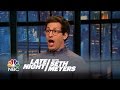 Andy Samberg's Nightmare Camping Trip - Late Night with Seth Meyers