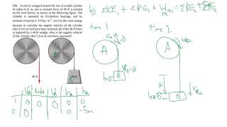 10-125. Rotational kinetic energy and the no-slip condition