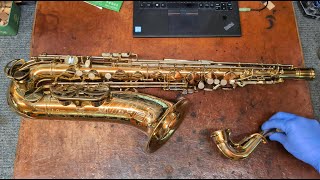 Vintage Saxophone Original Setups: King Super 20 Tenor