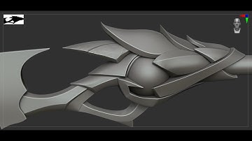 Stylized Weapon Sculpting Timelapse (Part 1)