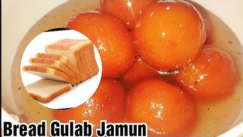 10 Minutes Recipe - Instant Bread Gulab Jamun with Only 2 Ingredients 🙂