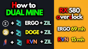 HOW to Dual Mine ERGO & Zilliqa - Dual Mine RVN & Zilliqa