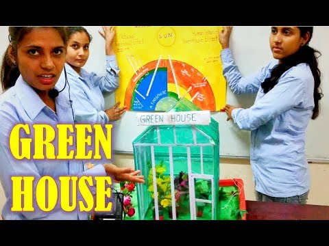 Working Model On Green House Effect And Global Warming Science Fair Projects Ideas Good Project Youtube