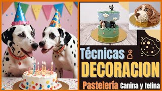 Técnicas de Decoración de PASTELES para Perros y Gatos