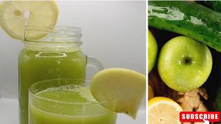Apple Ginger Cucumber Juice | Easy Homemade Recipe!