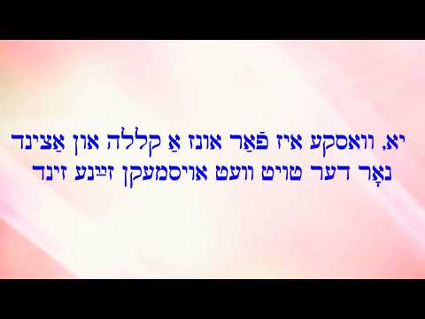 #6 Wild gypsy rose (Dem tsigayner&rsquo;s vilde royz)  דעם ציגיינער&rsquo;ס ווילדע רויז