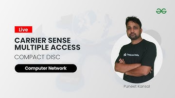 CSMA/CD | Computer Networks | Puneet Kansal  | GeeksforGeeks GATE