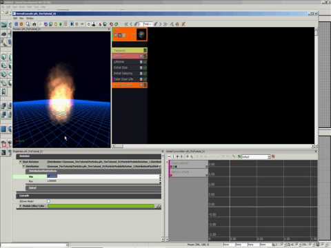 Unreal Development Kit (UDK) - Making a Fire particle System Part2 ...