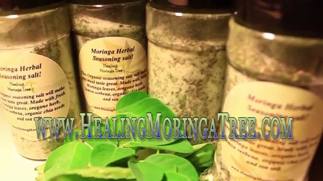 Moringa Herbal Seasoning Salt! - YouTube