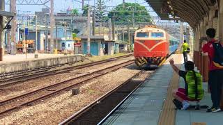 110/4/2  清明連假台鐵5581次加班復興號 嘉義進站停車  本務E209