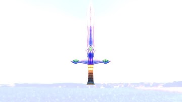 Real-time Mystical Sword on Clara.io