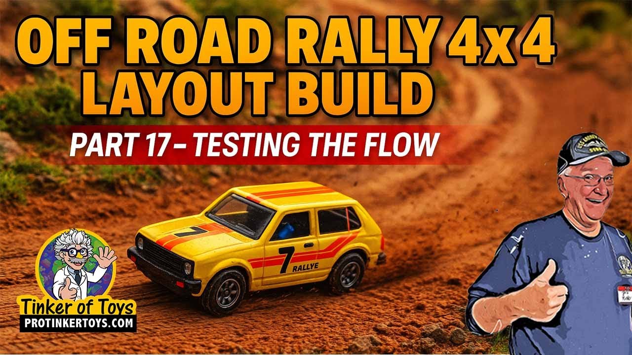 Off Road Rally 4x4 Layout Build | Part 17 - Testing the Flow! - YouTube